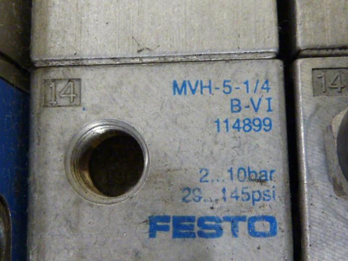 Used FESTO Control Block / Valve Terminal IFB8-02 #52866