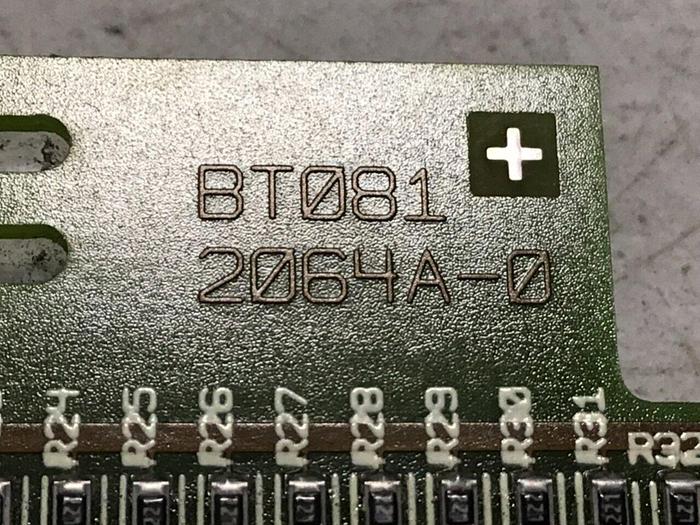 Used KEBA Termination Connector 2064A-0 BT081 #122561