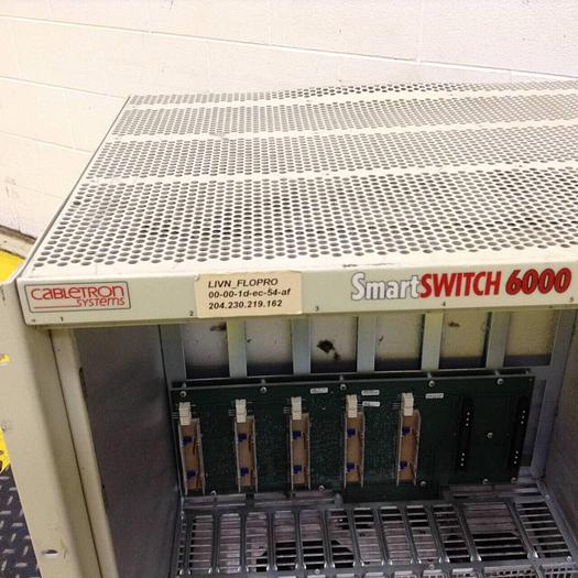 Used CABLETRON Smart Switch 6000 Chassis 6C105 #57015