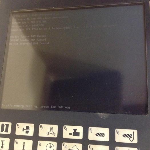 Used GEFRAN Control Panel NTGT-BW/STN-4M-CL BB-00/0000 Used