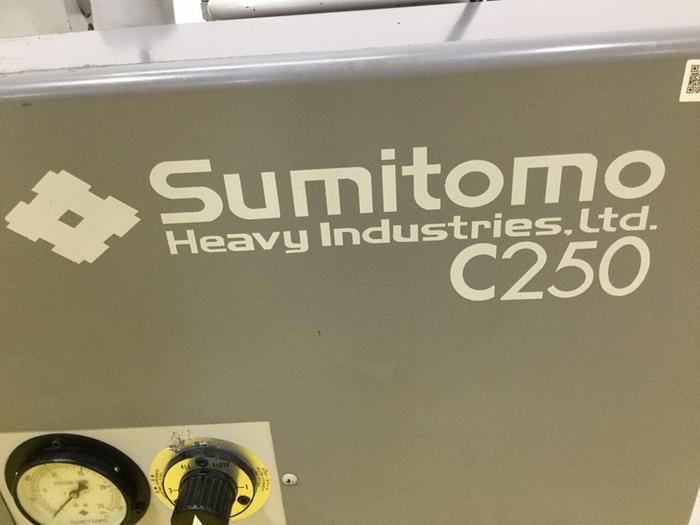 Used SUMITOMO 3.7 Oz Injection Unit SG100M-C250M / IU Used