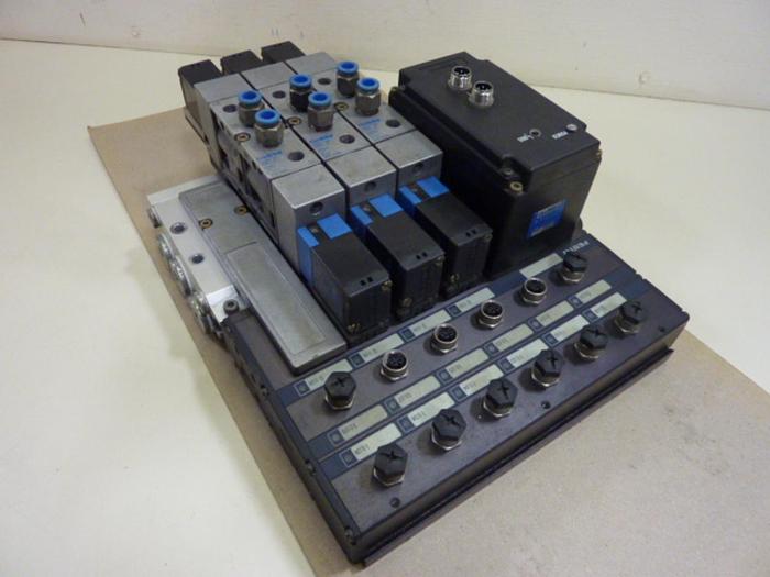 Used FESTO Control Block / Valve Terminal IFB8-02 #52700