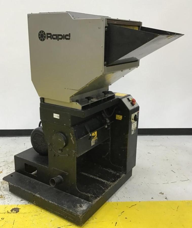 Used RAPID 3 HP Grinder Granulator, F-19, USED 