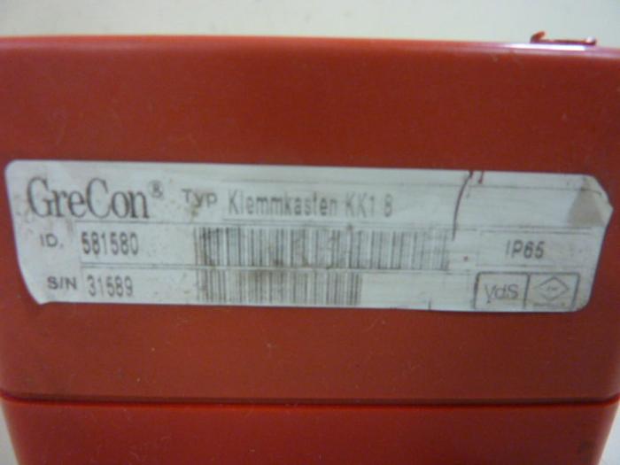 Used GRECON Junction Box KK1/8 #59001
