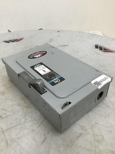 Used SIEMENS 30 Amp Disconnect Switch F351 #127039