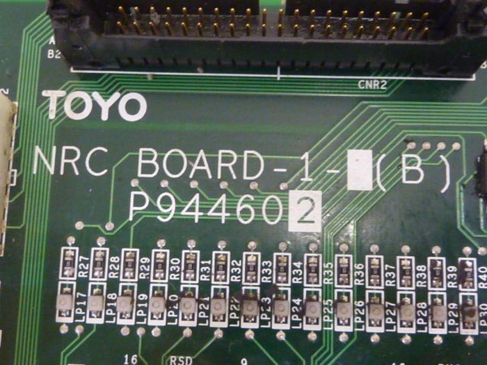 Used TOYO Circuit Board P944602 #60877
