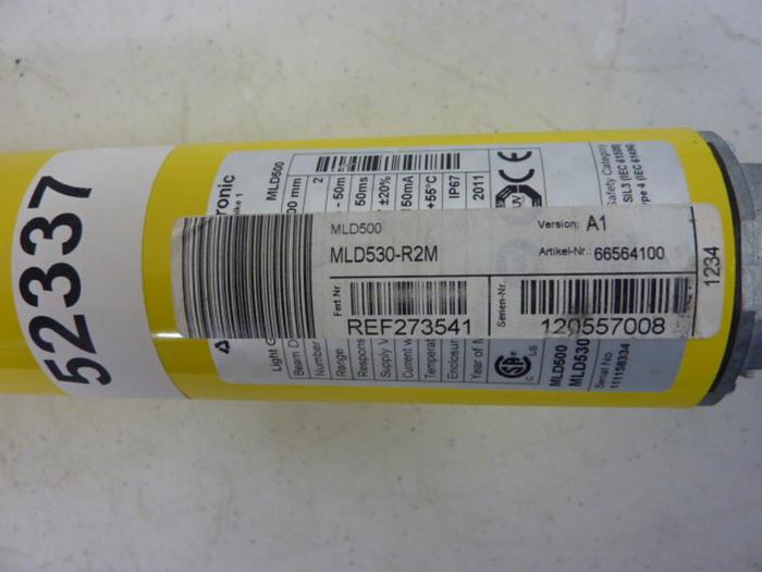 Used LEUZE Light Curtain Receiver MLD530-R2M #52337