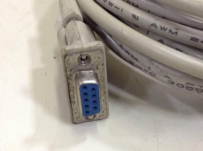 Used FESTO Plug w/ Cable FBS-SUB-9-GS-1X9POL-B #73989