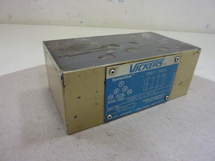 Used VICKERS Direct Check Valve DGMDC5YPK30 #58923