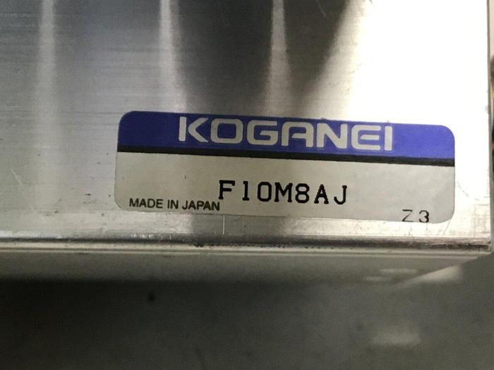 Used KOGANEI Manifold w/ Valves F10M8AJ #120911
