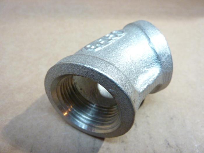 CAMCO 45° Elbow Stainless Steel EL45100SS #40887 DNL SCRAPPED
