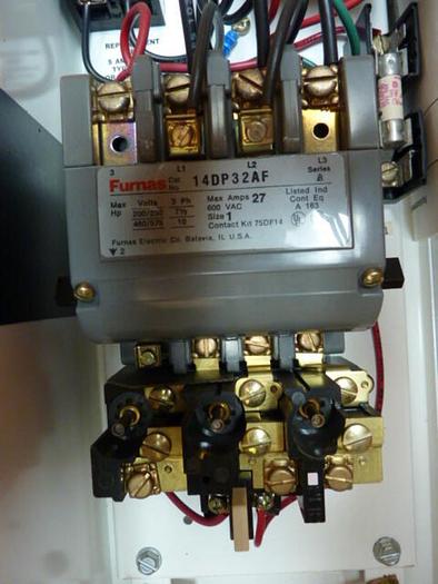 Used FURNAS ELECTRIC CO Motor Starter Size 1 17DG320E2FE5BAF2KR #28706