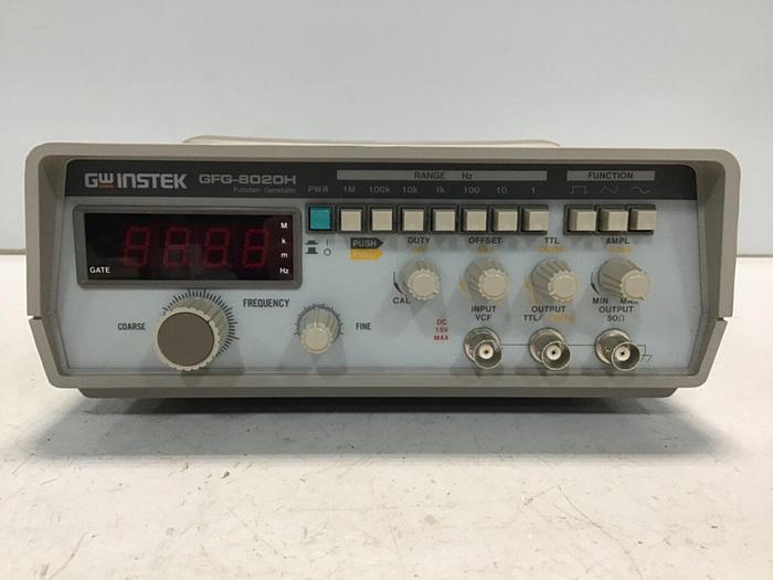 Used GW INSTEK Generator Counter GFG-8020H #107295