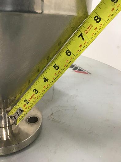 Used KAWATA Stainless Steel Hopper Receiver SUSF304 503372 #139898