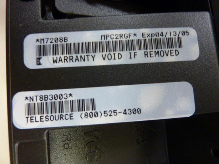 NORTHERN TELECOM Telephone M7208B #57183