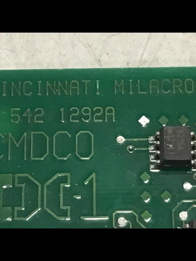 Used CINCINNATI MILACRON Circuit Board 3-542-1292A / BRACKET Used