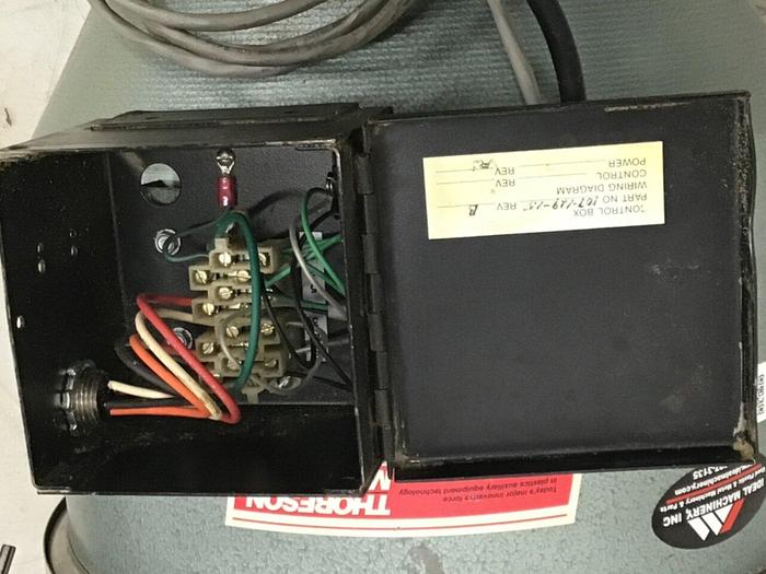 Used THORESON MCCOSH Hopper Loader Receiver MV-1 #131657