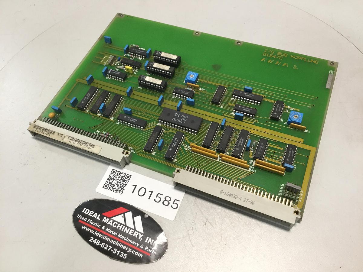 Used KEBA Circuit Board / Engel I/O BUS KOPPLUNG D1547C Used