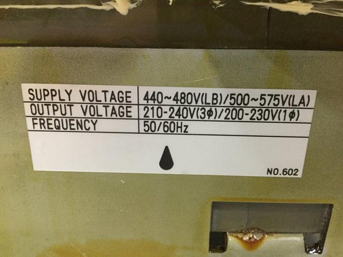 Used FANUC 7.5 kVA Transformer A80L-0026-0035 #109081