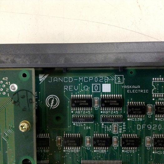 Used YASKAWA Circuit Board JANCD-MCP02B-1 REV D #76705