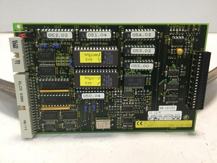 Used BACHMANN Circuit Board CC11/4 E06048/00 002 #103089