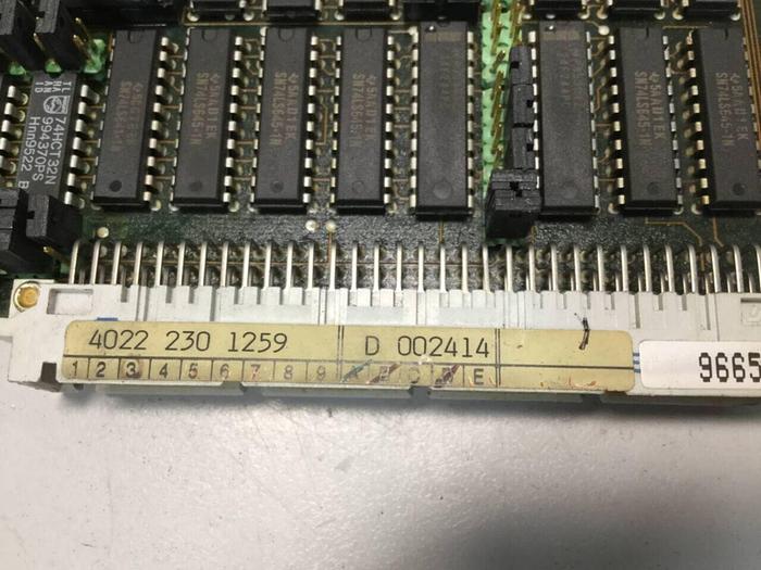 Used PHILIPS CPU Board 4022 230 1259 #98448