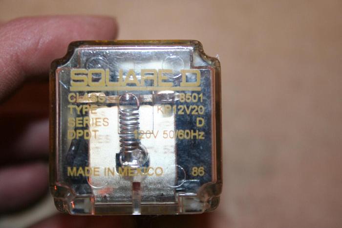 Used SQUARE D Relay 8501-KP12V20 Used