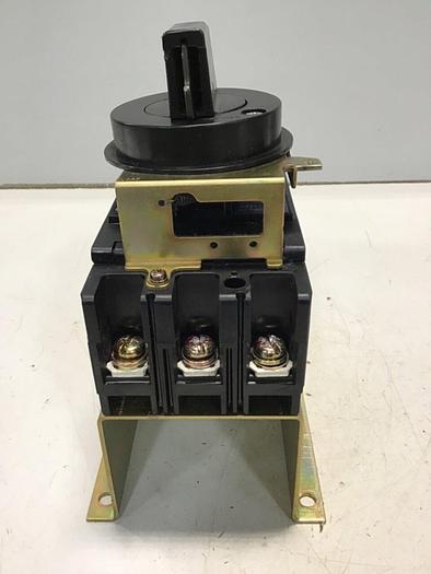 Used MITSUBISHI 75 Amp Breaker & Control Switch NF100-CP 75 AMP Used