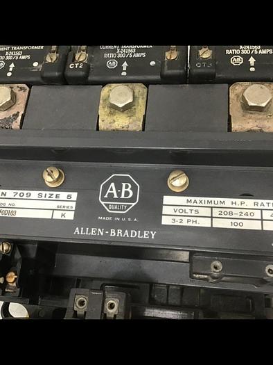 Used ALLEN BRADLEY Starter 709-FOD103 #135199