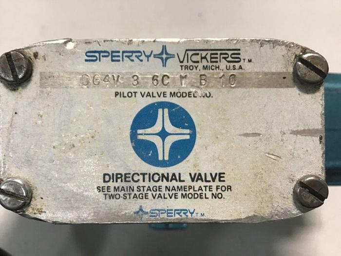 Used VICKERS Valve DG4V-3-6C-W-B-10 #140636