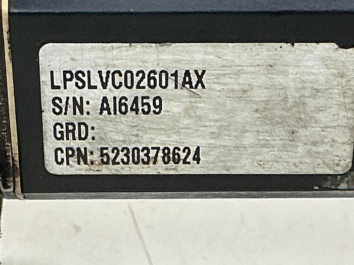 Used MTS SYSTEMS CO LPSLVC02601AX