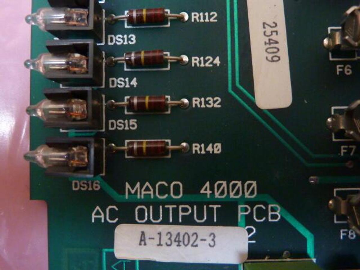 Used BARBER COLMAN AC Output Circuit Board A-13402-3 Used