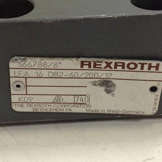 Used REXROTH Valve LFA16DB26020012 #84235