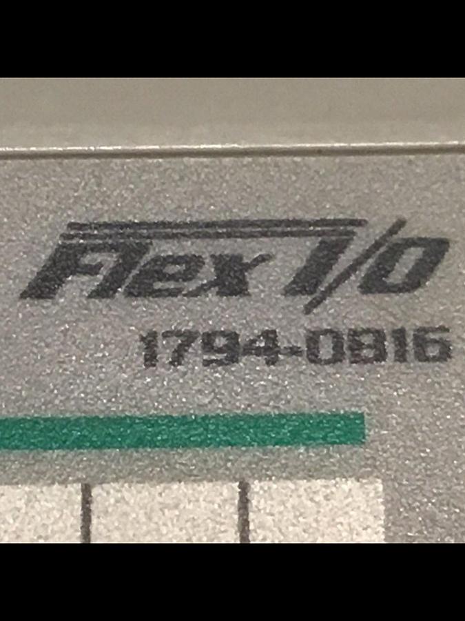 Used ALLEN BRADLEY I/O Module 1794-OB16 SER A Used