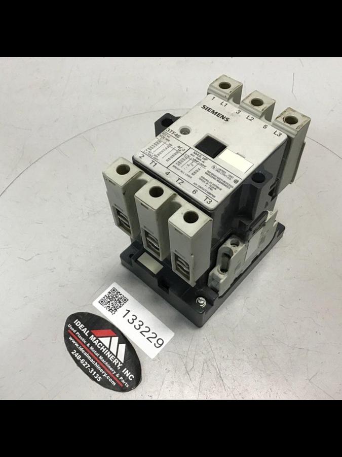 Used SIEMENS Contactor 3TF4622-OAG1 Used