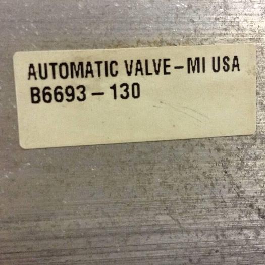 Used AUTOMATIC VALVE Manifold w/ Valves 416B67S31C-AA4 Used