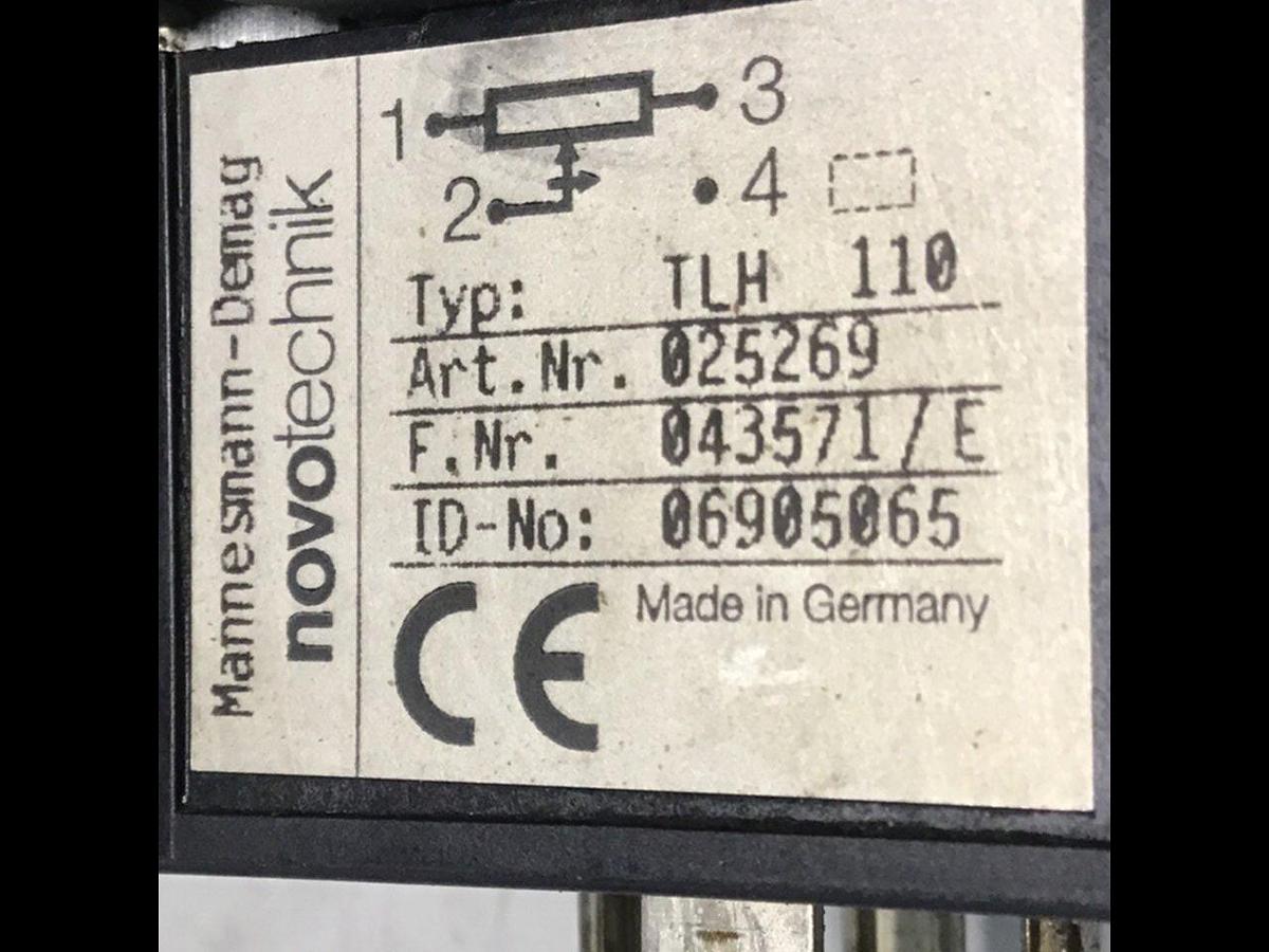 Used NOVOTECHNIK Linear Transducer TLH110 Used