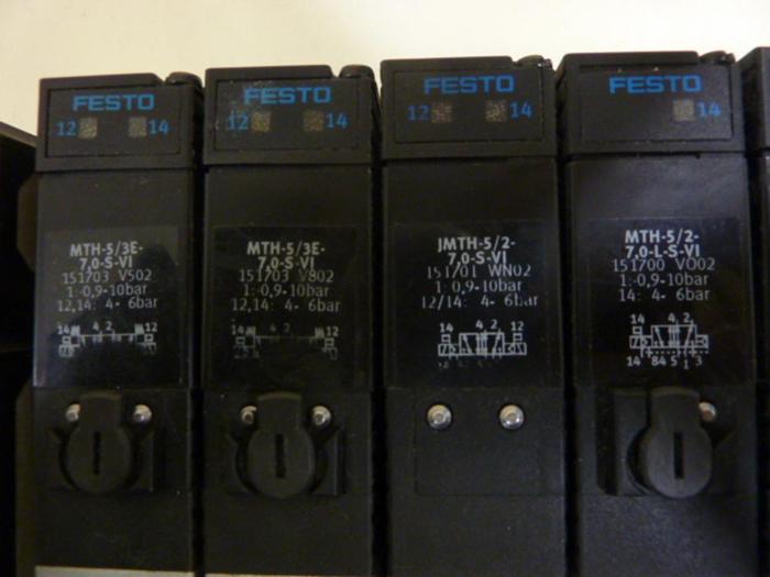 Used FESTO Control Block / Valve Terminal IFB13-03 Used
