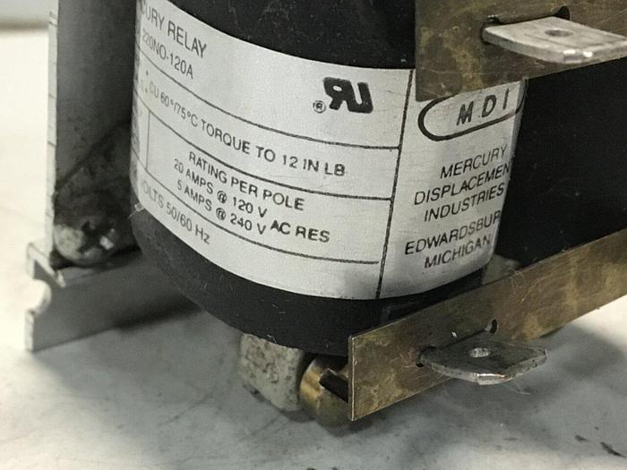 Used MDI Contactor Relay 220NO-120A Used #114427