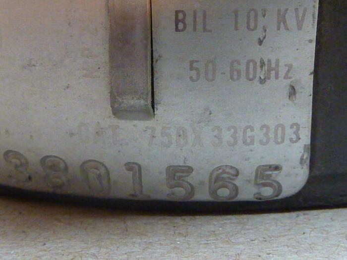Used GENERAL ELECTRIC / GE Current Transformer 750X33G303 #36971