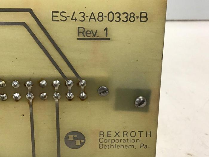 Used REXROTH Dual Amp Card ES-43-A8-0338-B #135122