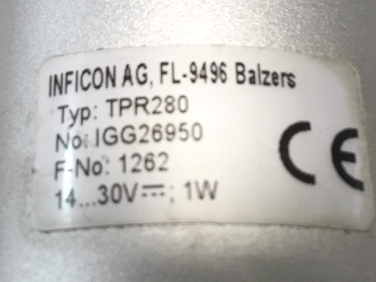 Used PFEIFFER Compact Pirani Gauge TPR280 IGG26950 Used