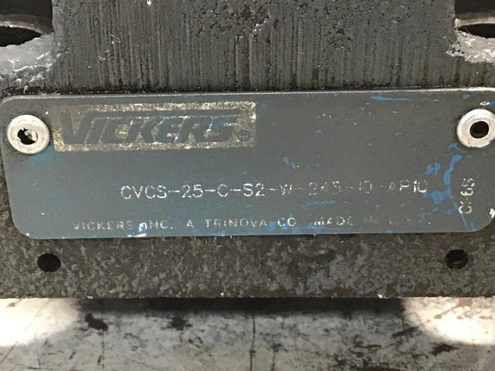 Used VICKERS Valve CVCS25CS2W24510AP10 USED