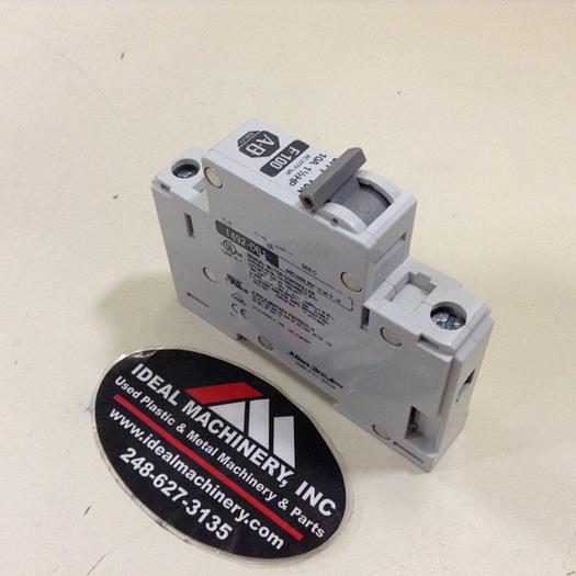 Used ALLEN BRADLEY 10 Amp Circuit Breaker 1492-CB1/F100 SER C #75154