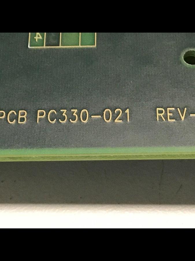 Used VAN DORN Temperature Circuit Board PC330-021 330-021 #126726
