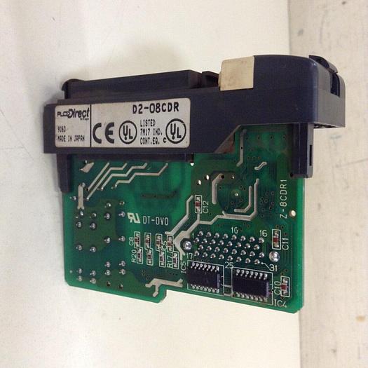 Used PLC DIRECT Module D2-08CDR #74041