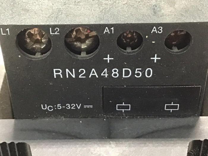 Used CARLO GAVAZZI Semiconductor Contactor RN2A48D50 #138679