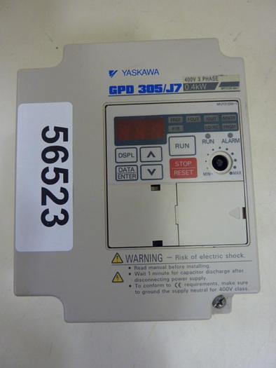 Used YASKAWA Drive CIMR-J7AM40P4 #56523