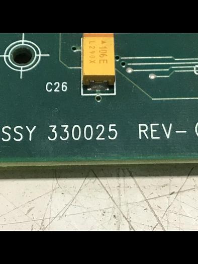 Used VAN DORN Analog Circuit Board 330025 PC330-025 Used