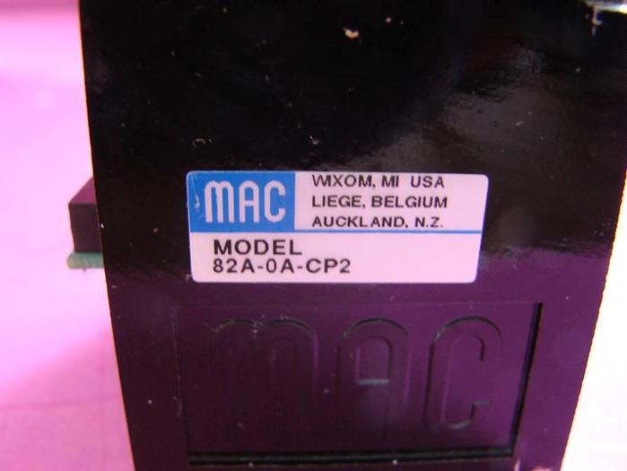 MAC VALVES INC Valve / Manifold 82A-0A-CP2 USED